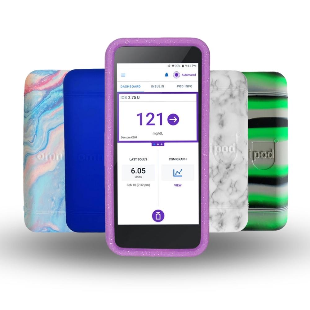 Omnipod Dash Eros & 5 : Allergy Underlay Skin Barrier Adhesive Patches :  Armband Guard Cover & Protective Accessories – Freedom Bands For Diabetics