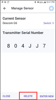 Omnipod® 5: Dexcom G6 Transmitter issues
