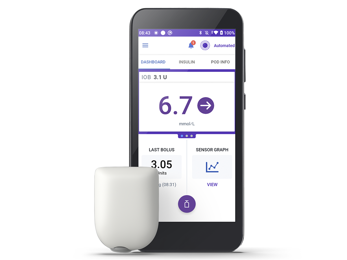 Omnipod: Tubeless Insulin Delivery System | Omnipod UK