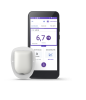 Omnipod 5 met lijm links