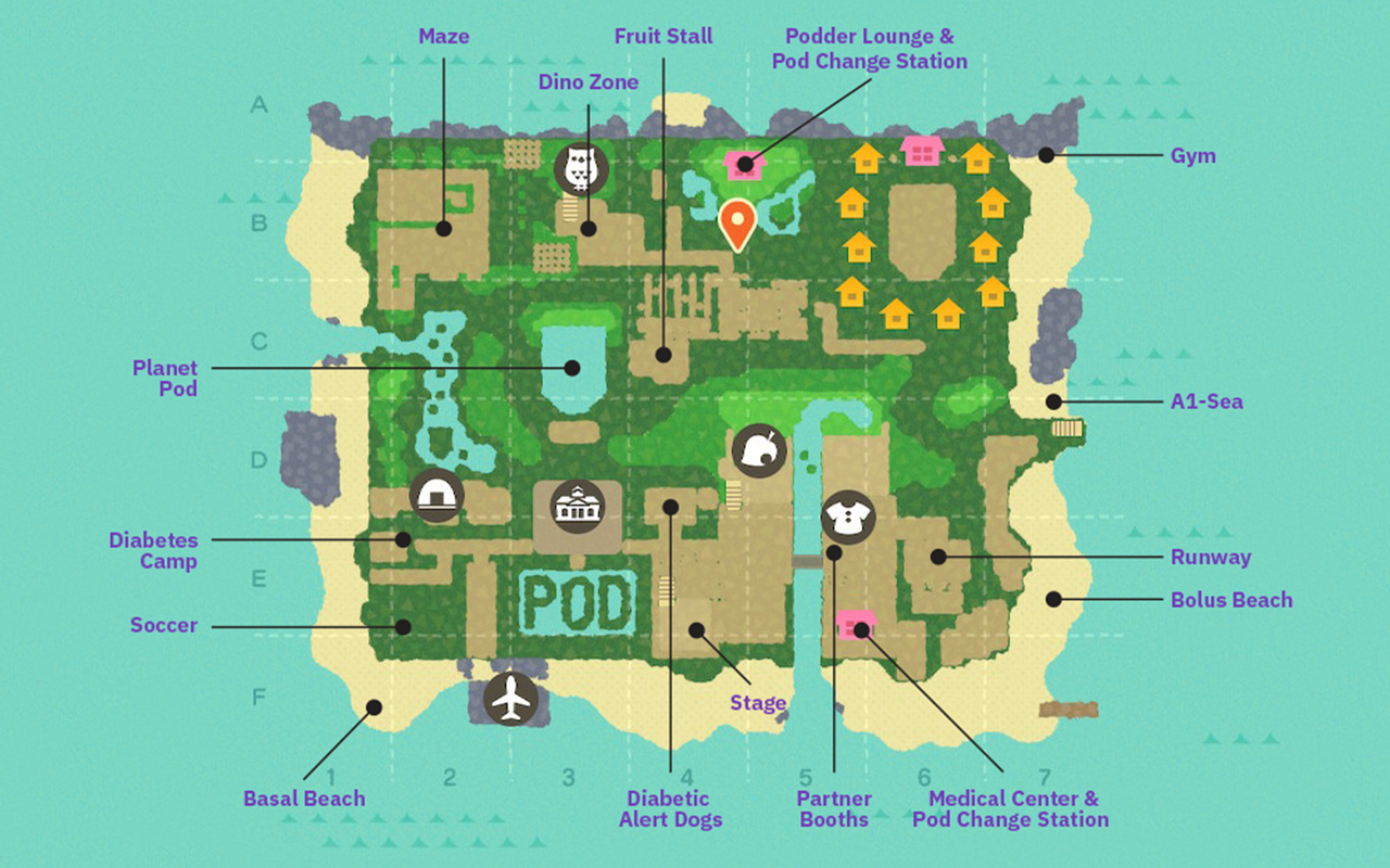 OmnipodBay Animal Crossing Map Callouts