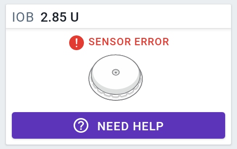 Omnipod 5 with FreeStyle Libre 2 Plus "Sensor Error" alert