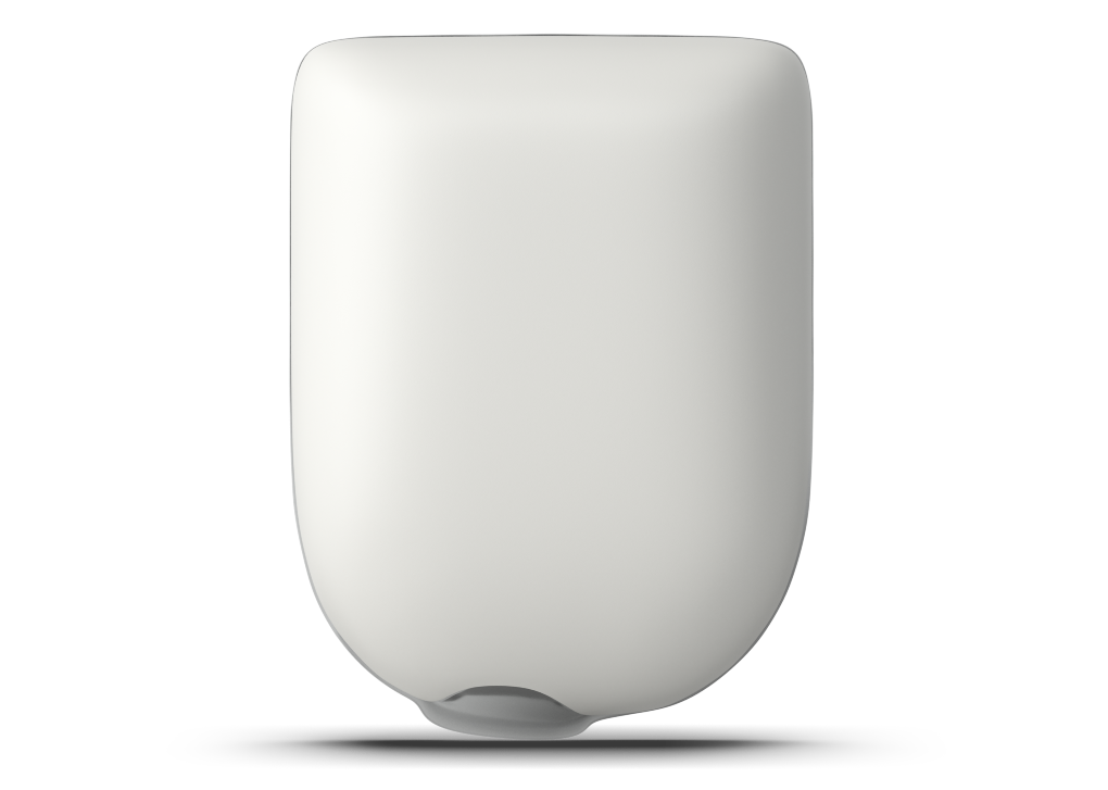 Omnipod Pod shown with no adhesive as necessary