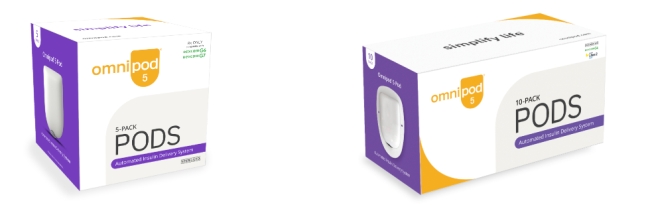 Omnipod 5 Pod 5-pack and 10-pack
